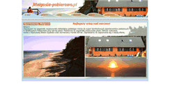Desktop Screenshot of malgosia-pobierowo.pl