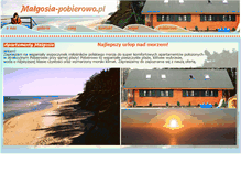 Tablet Screenshot of malgosia-pobierowo.pl